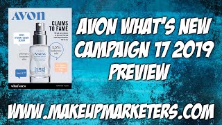 Avon Campaign 17 2019 Whats New
