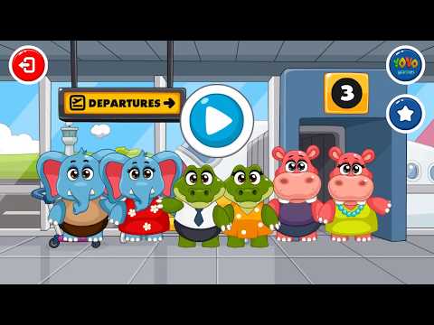 Kids Airport Adventure Video