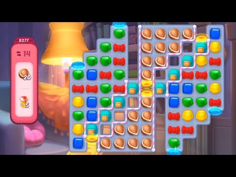 homescapes level 8277 | homescapes super hard level