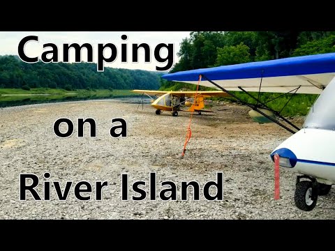 Camping out on the Island with Ultralights