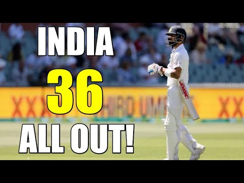 Lowest Test Cricket Scores since 2000 - Highlights