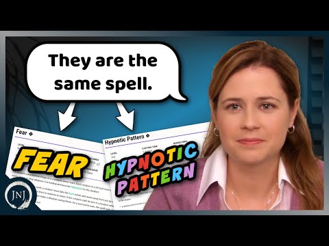 Is Fear better than Hypnotic Pattern?? | Fear vs Hypnotic Pattern | Magic in D&D 5e