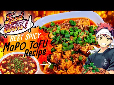 BEST SPICY Mapo Tofu RECIPE From FOOD WARS! Shokugeki no Soma