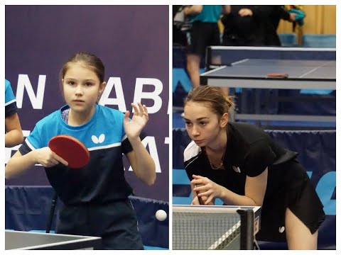 Пентюк vs Кривошея, Супер Лига Украины по настольному теннису, 1-й тур в Чернигове