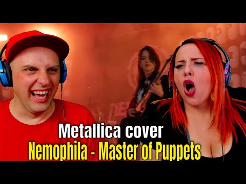 Nemophila - Master of Puppets (Metallica cover）#nemophila #metalica | THE WOLF HUNTERZ REACTIONS
