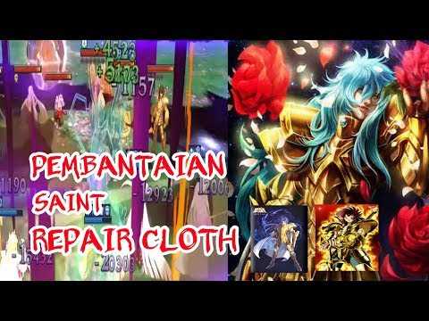 Saint Seiya Awakening:Counter Gemini saga dan Dohko repair clotch menggunakan Pisces aphodite