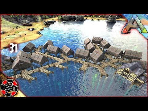 FISHING VILLAGE HOUSING ~ ep31 ~ ARK: Survival Evolved Release