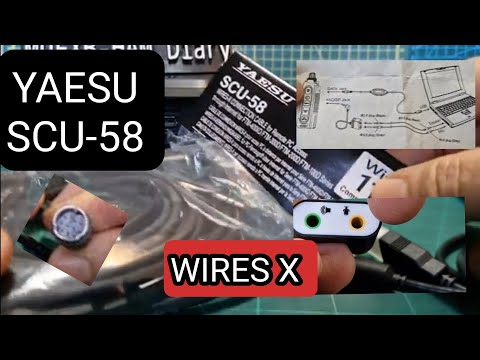 YAESU SCU 58( Mobile Radio) & 57(HT) WIRES X AUDIO KITS