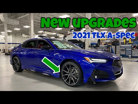 2021 Acura TLX A-Spec SH-AWD - Oem Lip Bodykit Installation Guide and Vossen HF-3 Wheel Upgrades