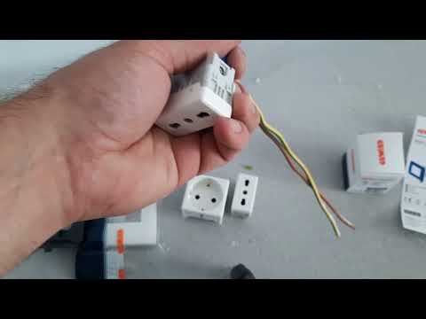 Presentation and Installation of Home Electrical Equipment | Schuko Sockets, TV Socket, Internet ...