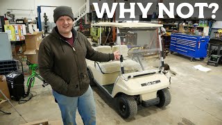 Fixing a Golf Cart