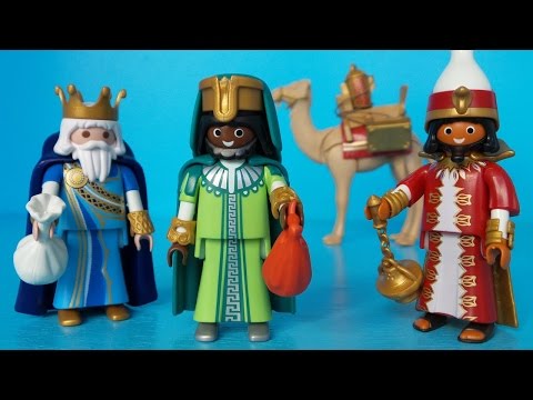 Zachary Masha Unboxing the 3 Kings from Christmas by PLAYMOBIL 5589