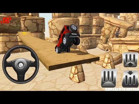 Mountain Climb 4x4: Jeep Wrangler All Colors Unlocked Levels 75 to 78 - Android GamePlay HD