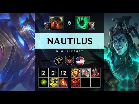 Nautilus Support vs Thresh - NA Grandmaster Patch 25.12