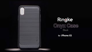 Ringke Onyx Apple iPhone X Hoesje Zwart Hoesjes