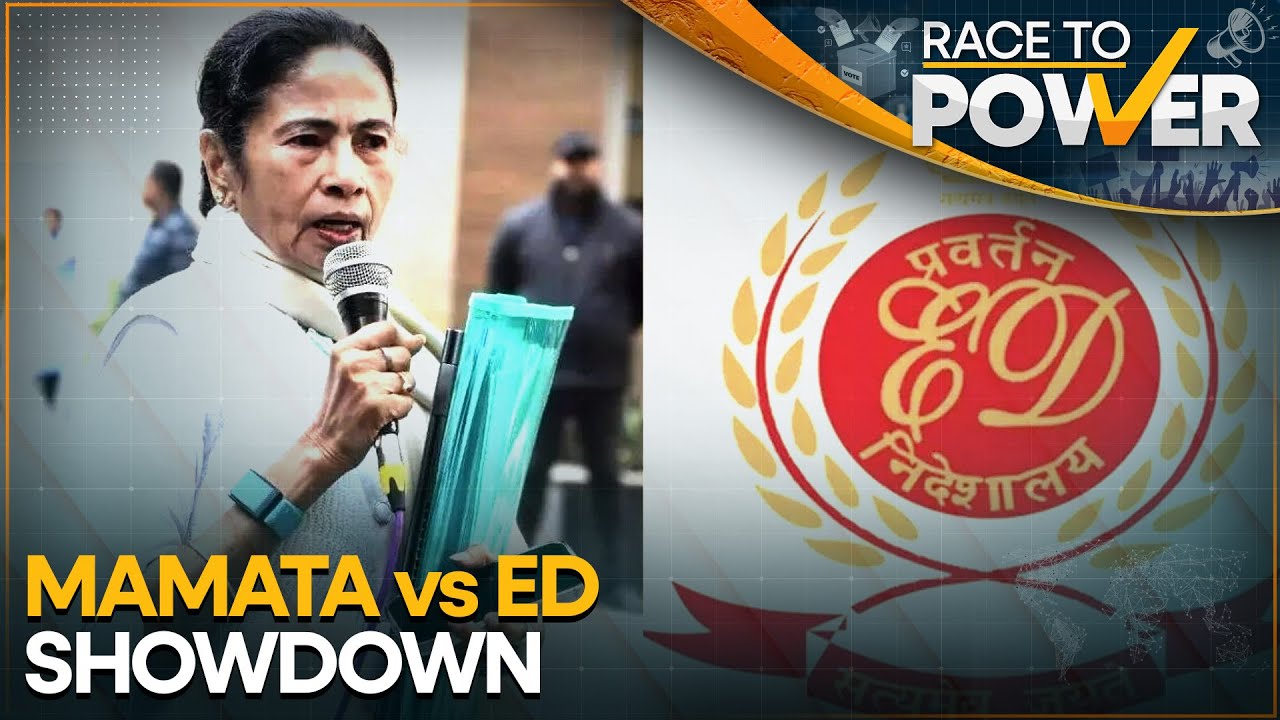 West Bengal CM Mamata Banerjee and ED Clash in India's Supreme Court | Race To Power