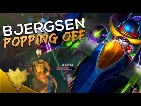 Bjergsen & PerkZ - BJERGSEN POPPING OFF - Season 7 Duo Queue Funny Moments & Highlights