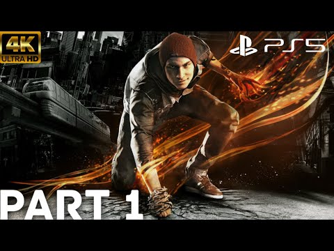 INFAMOUS SECOND SON PS5 Gameplay Walkthrough Part 1 - THE BEGINNING [4K 60FPS] - No Commentary