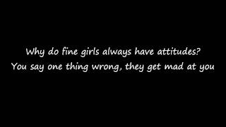 Mike Posner - Attitudes ft. Casey Veggies LYRICS ON SCREEN