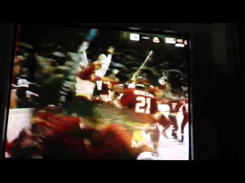 Peter Maher's first "Ya Baby!" - Calgary Flames 1986 Smythe Final