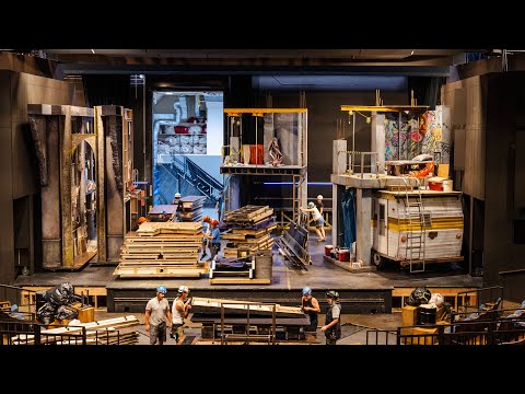 Stage Crew Transforms Theatre in Just Over 1 Hour
