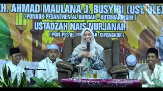 Download lagu TERBARU CERAMAH LUCU KOCAK USTADZAH NAIS NURJANAH DALAM ACARA MAULID NABI SAW mp3