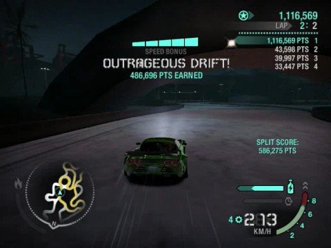 need for speed carbon 2,000,000 point drift