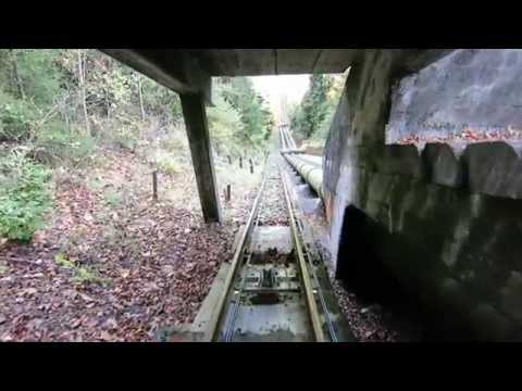 Standseilbahn 3716.01 Kandergrund Kraftwerk - Wasserschloss Allmi Talfahrt - Funicular