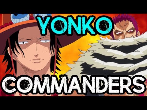 The YONKO COMMANDERS - One Piece Discussion | Tekking101