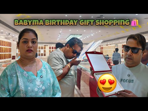 Babyma birthday gift 🎁 Gold & Diamond shopping 🛍️ Mama with Babyma