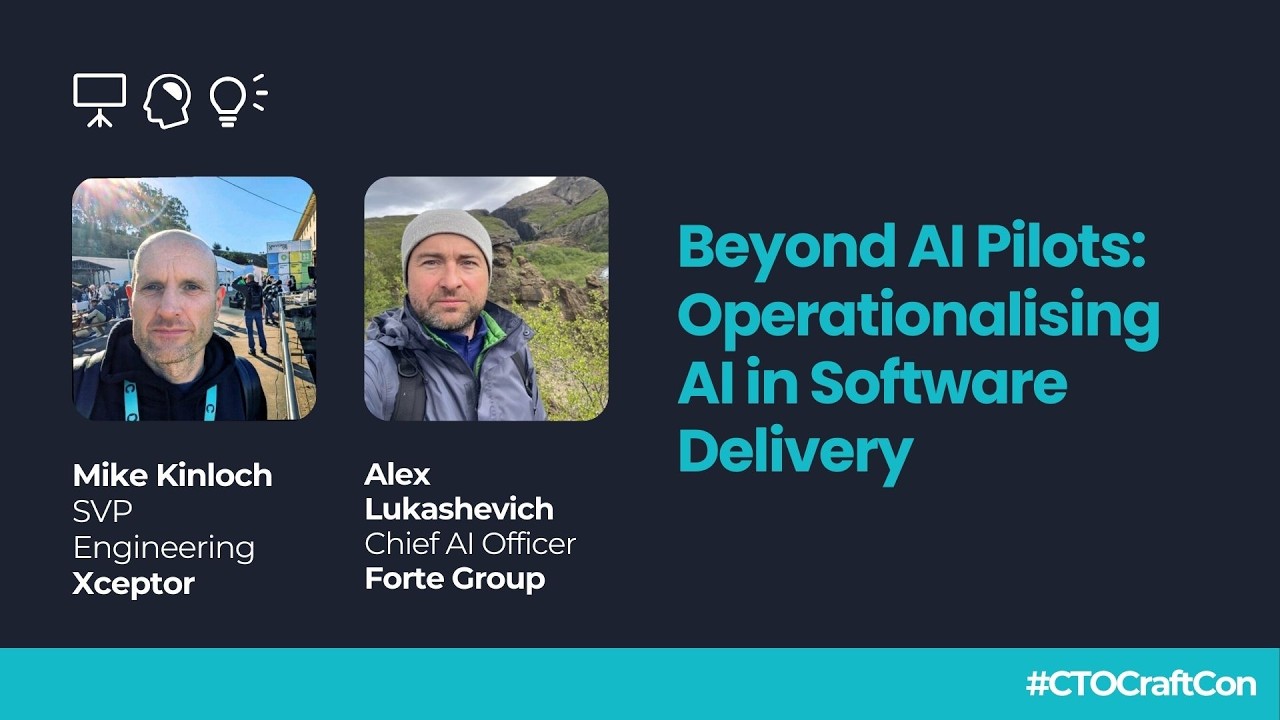 Beyond AI Pilots Operationalising AI in Software Delivery