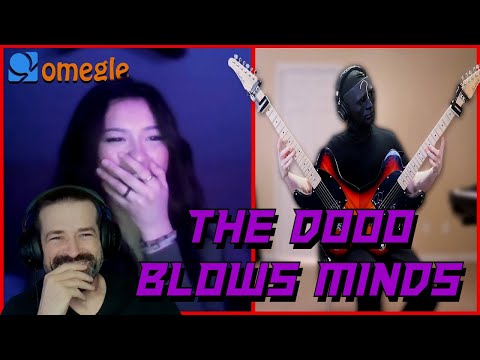 Gamer Gets MINDBLOWN by TheDooo! || TheDooo BLOWS MINDS on Omegle with a DOUBLE GUITAR Reaction
