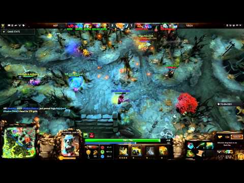 DOTA 2 - NiP early fight vs Vega Squadron (TI5 Qualifier)