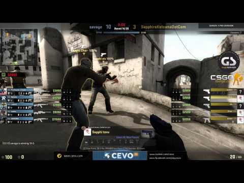 CEVO-Pro CS:GO Season 5: SapphireKelownaDotCom vs. Savage - Week 6:1 on de_dust2