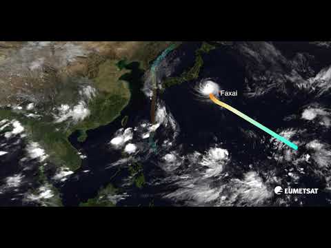 Pacific Typhoons - August & September 2019