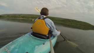 preview picture of video 'Kayaking Canoe Creek State Park PA'
