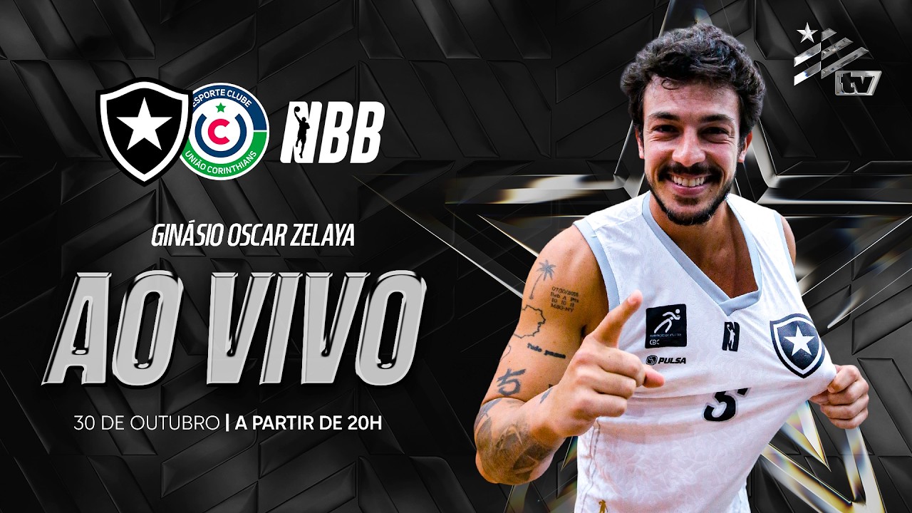 AO VIVO | Botafogo enfrenta o União Corinthians no Oscar Zelaya pelo NBB