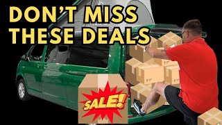 Black Friday Campervan DEALS - Not to be Missed