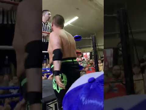 RSP strikes Rip Byson outside the ring (Limitless Wrestling) #shorts #wrestling