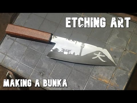 Forging A Japanese Knife - Bunka