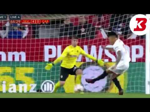 sevilla vs cartagena [4- 0] GОАL A  Correa [29 -11- 2017]