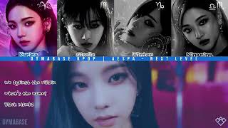 Download lagu aespa - Next Level [Rom/Eng] Color Coded Lyrics and  (Learn Their Names) | DYMABASE KPOP mp3