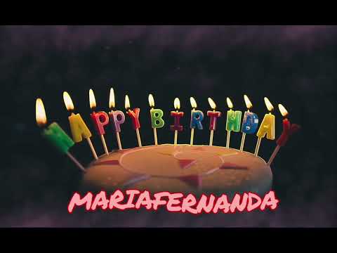 Amazing Happy Birthday MARIA FERNANDA song. Happy birthday song with names