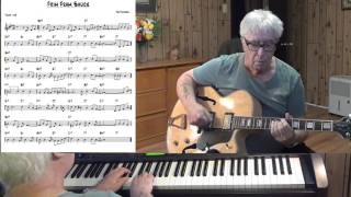 Frim Fram Sauce - Jazz guitar &amp; piano cover - Yvan Jacques