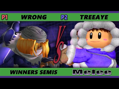 S@X 429 Winners Semis - wrong (Sheik) Vs. Treeaye (Ice Climbers) Smash Melee - SSBM