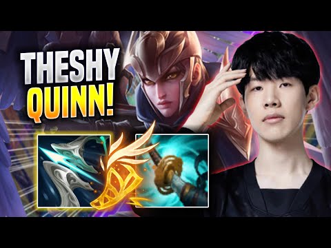 THESHY CHILLING WITH QUINN! - WBG TheShy Plays Quinn TOP vs Jayce! | Season 2023