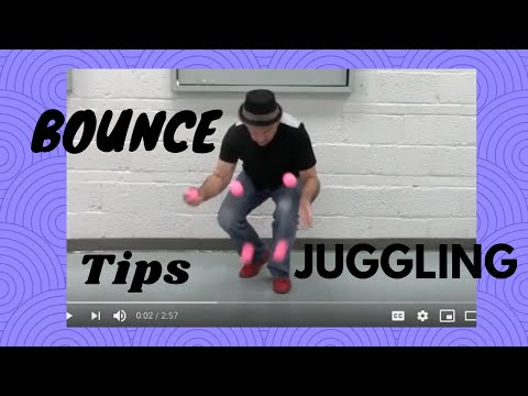 Tips Bounce Juggling Three Balls for beginners