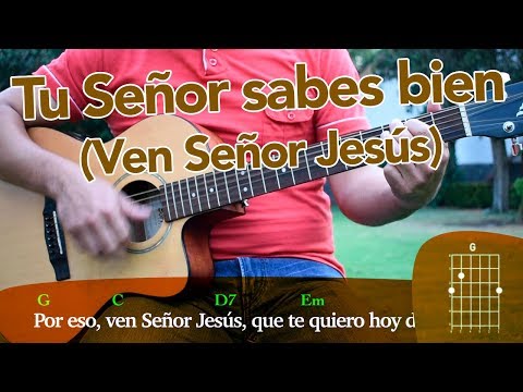 Tu, Señor, sabes bien (Ven Señor Jesús) - TUTORIAL