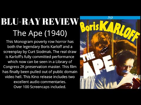 The Ape (1940) Kino Lorber Blu-ray Review