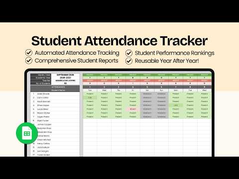 Maximizing Attendance Sheet Productivity With Simple Templates